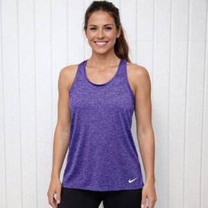 Nike DRI-FIT Purple Racer Back Tanktop Womens Size M